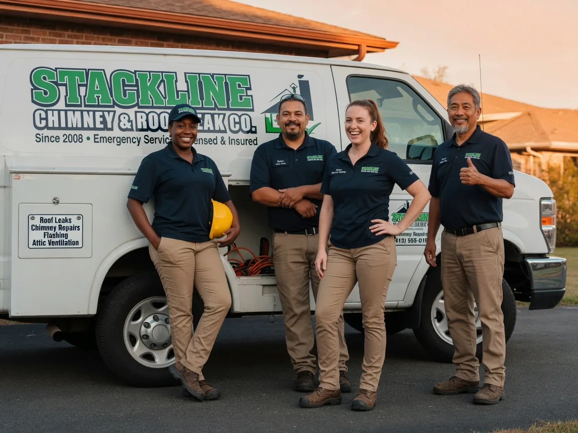 Chimney flashing repair company in Cactus, TX
